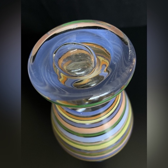 Colorful Stripes Small Vase - Picture 3 of 6